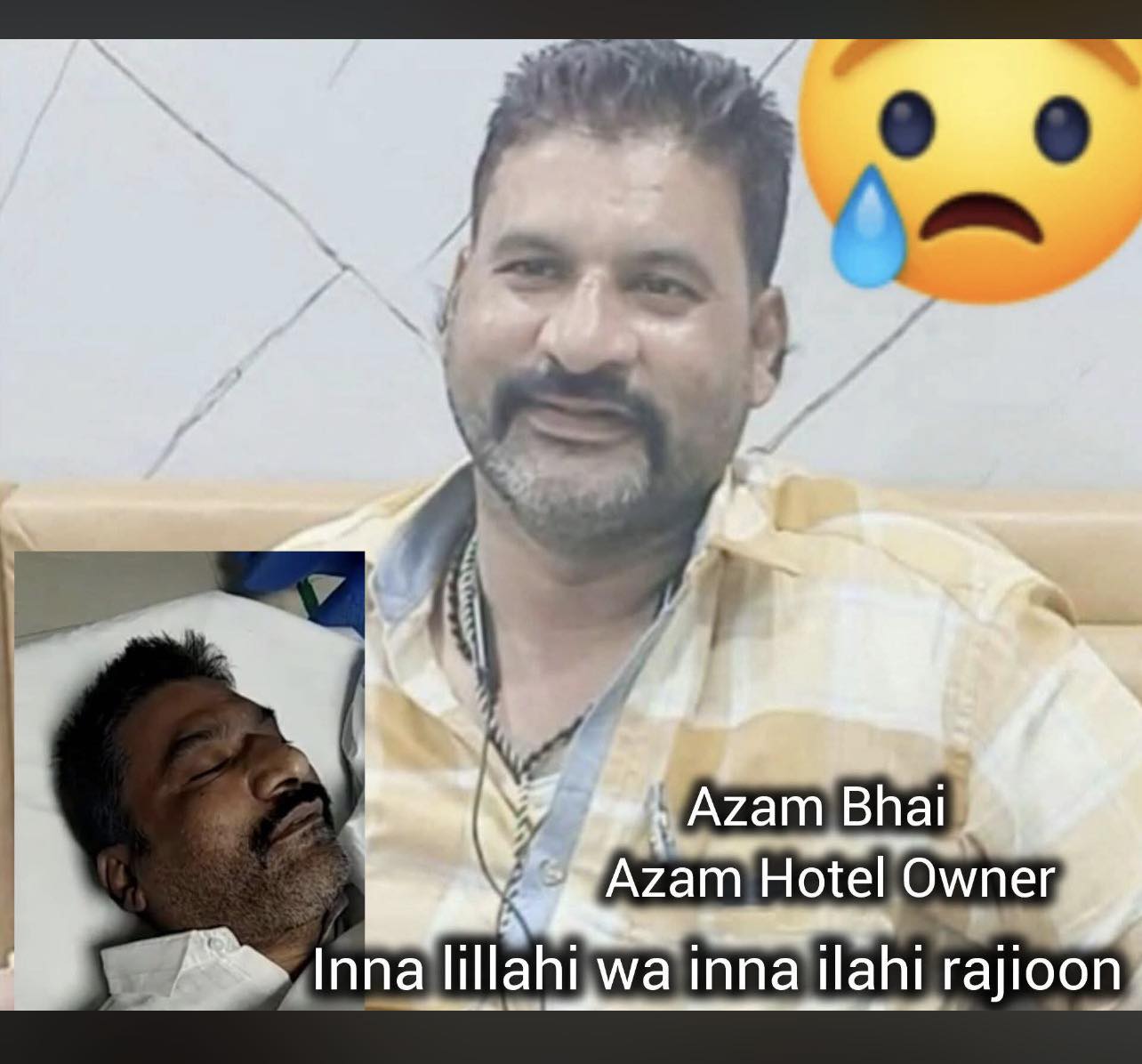 Sad Death of Azam Bhai